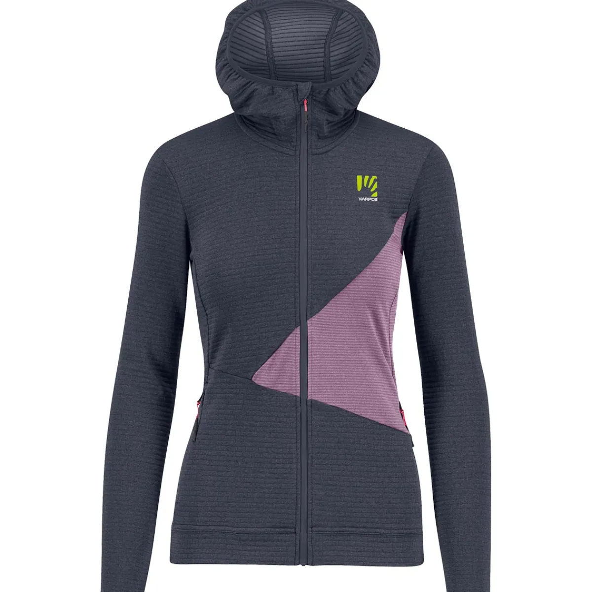 Karpos Nuvolau W Fleece women's technical polar fleece Rifle Green/Cedar Green Hot