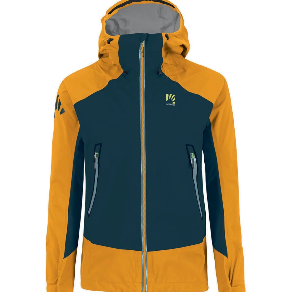 Karpos Storm Evo Jacket men's hardshell jacket Midnight/Golden Flash Sale