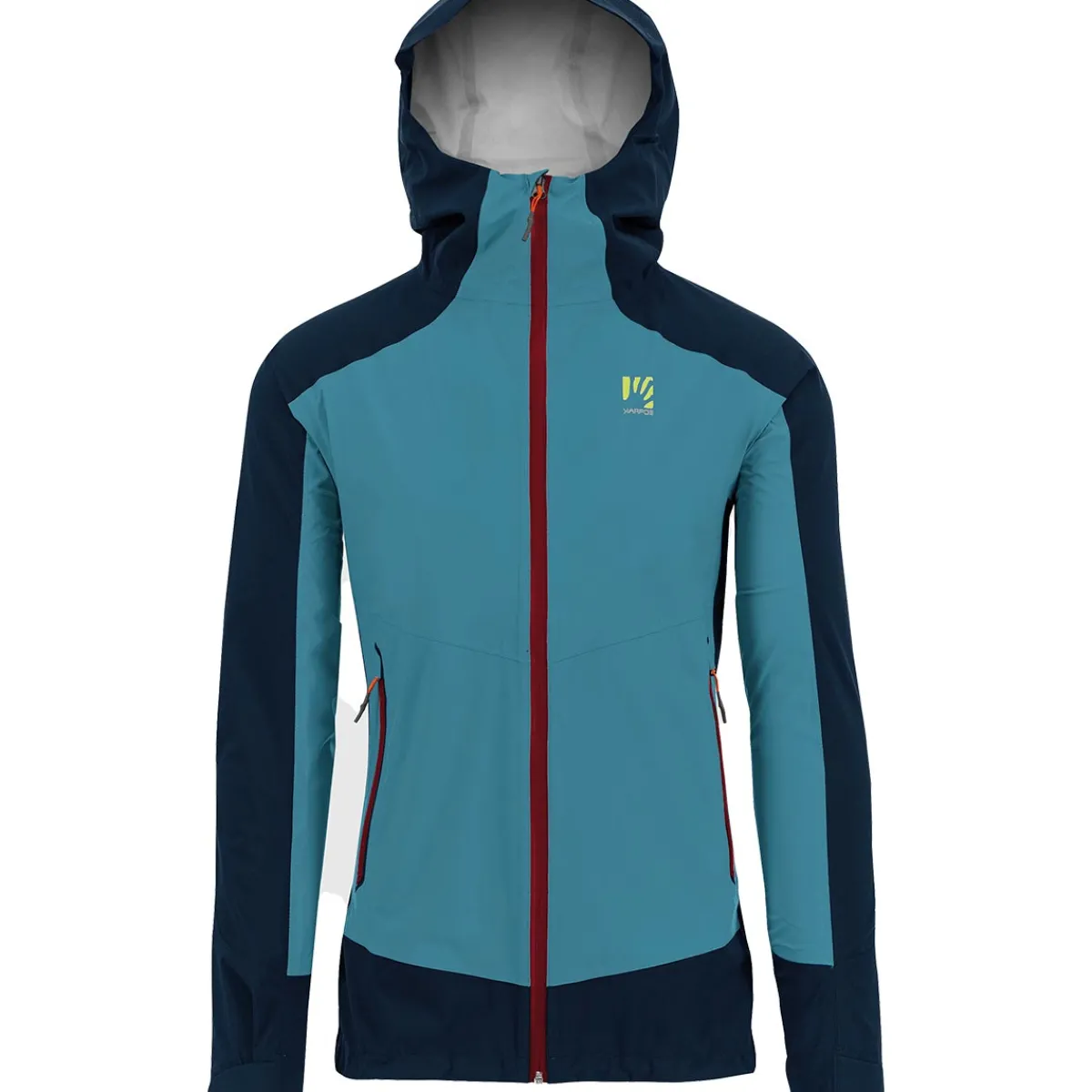 Karpos Temporale JKT men's hard shell jacket Ombre Blue/Jasmine Green Cheap