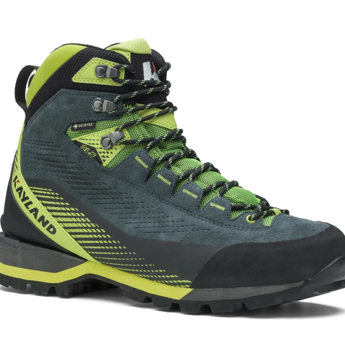 Kayland Grand Tour GTX trekking and moutaineering boots Grey/Lime Hot