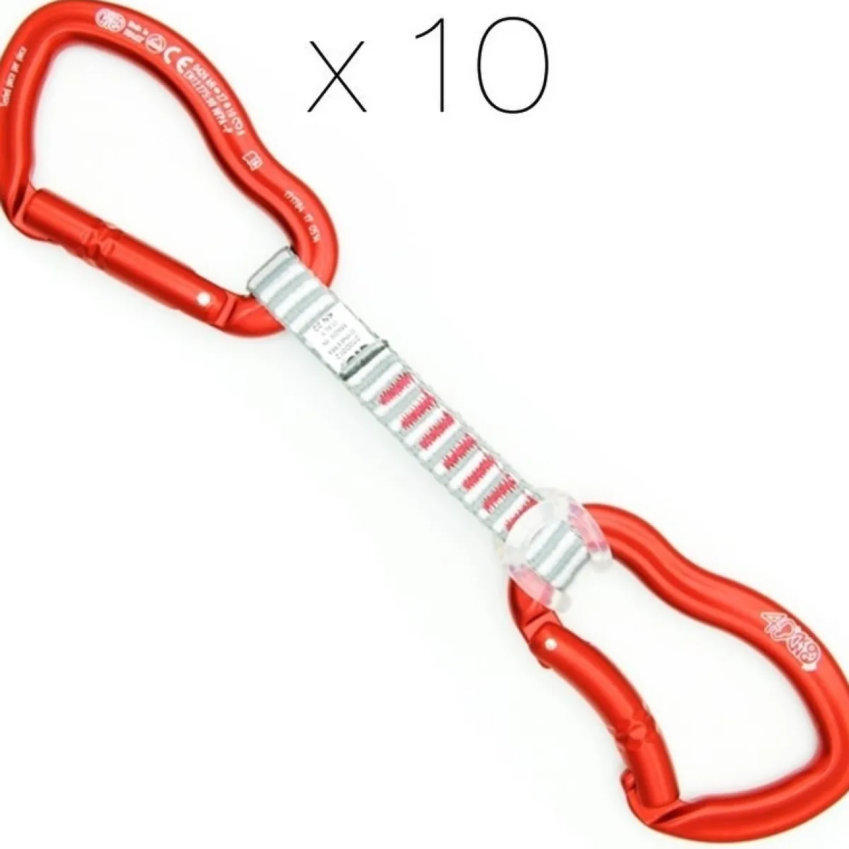 Kong Express Ergo Anniversary 10-Pack climbing quickdraws Cheap