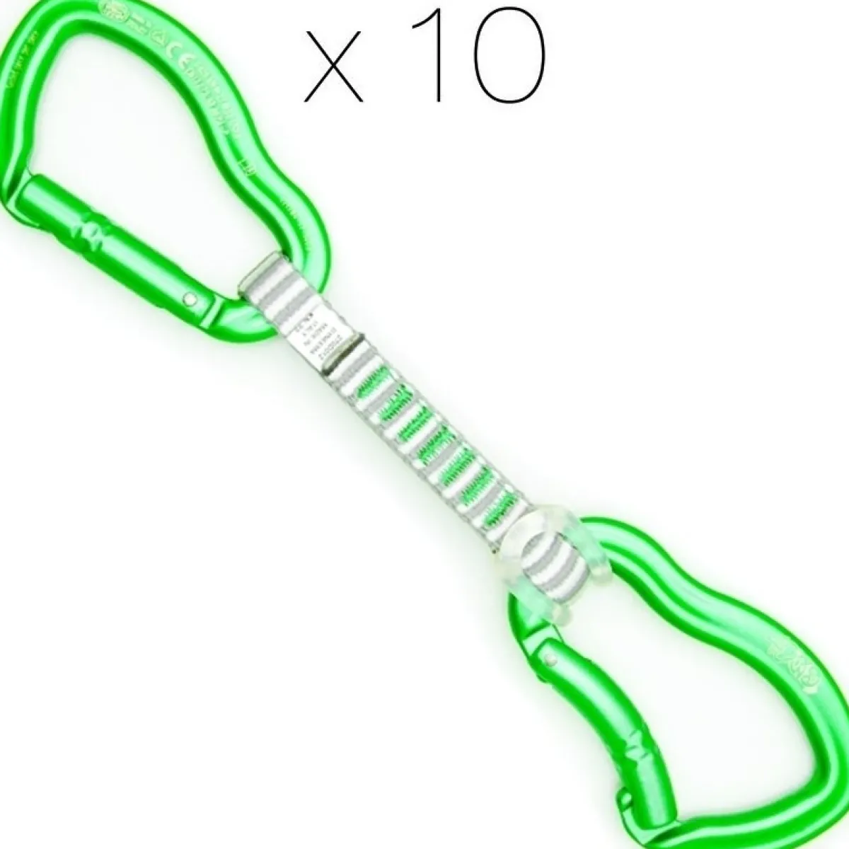 Kong Express Ergo Anniversary 10-Pack climbing quickdraws Cheap