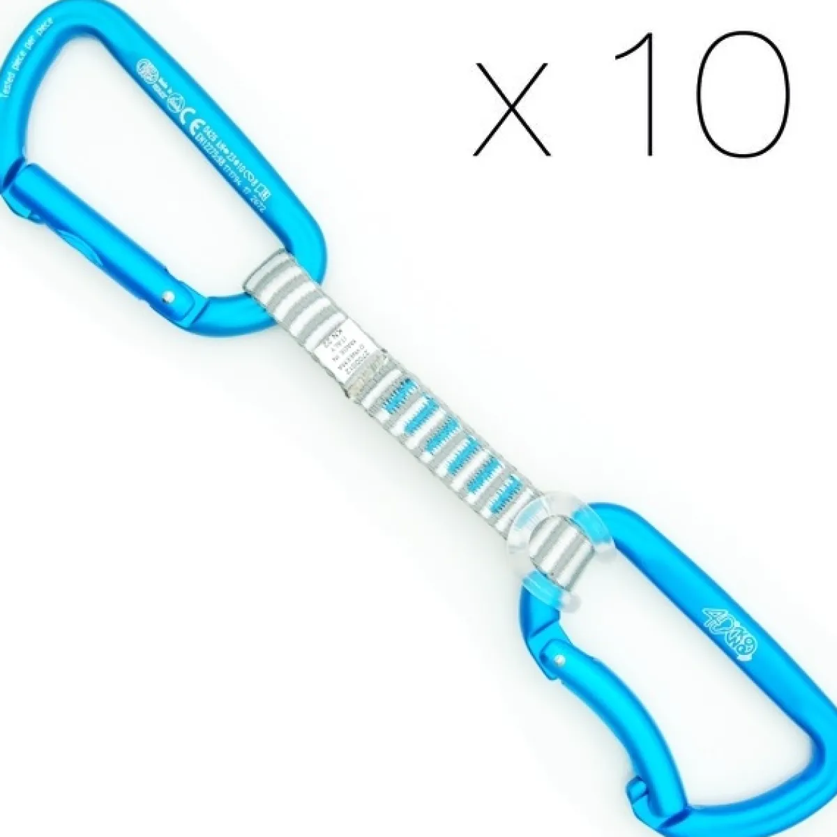 Kong Express Trapper Anniversary 10-Pack climbing quickdraws Outlet