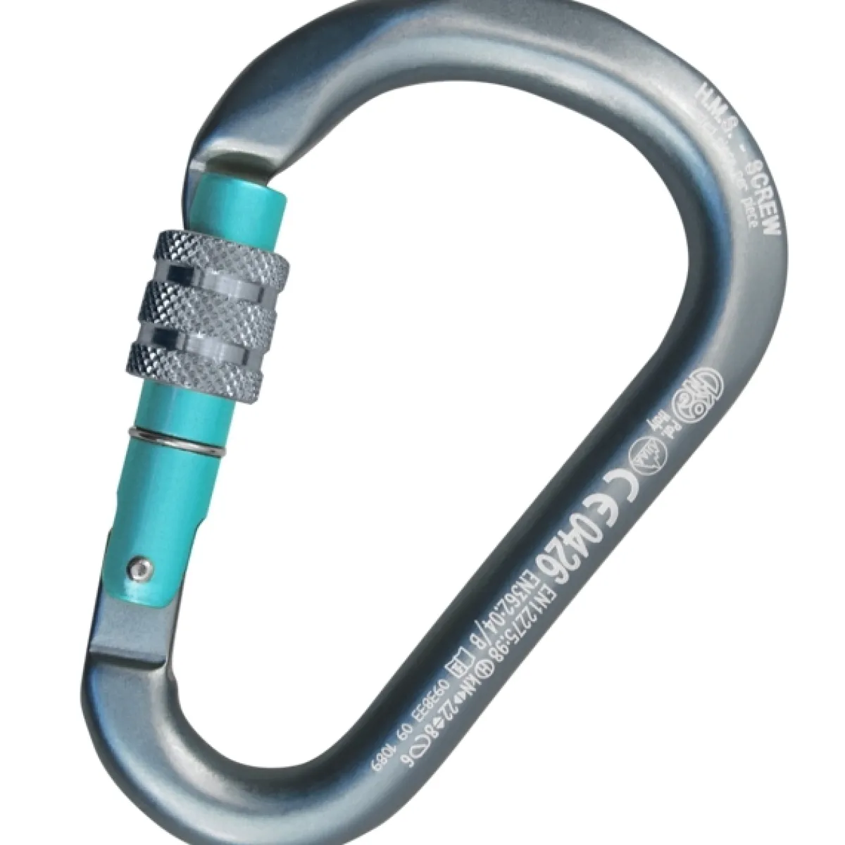 Kong HMS Classic Screw Sleeve Keylock climbing carabiner New