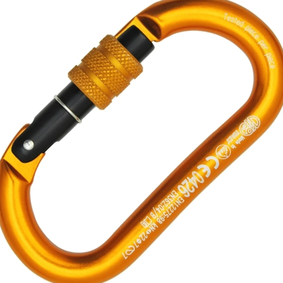 Kong Oval Alu Classic Screw Sleeve caving carabiner Cheap