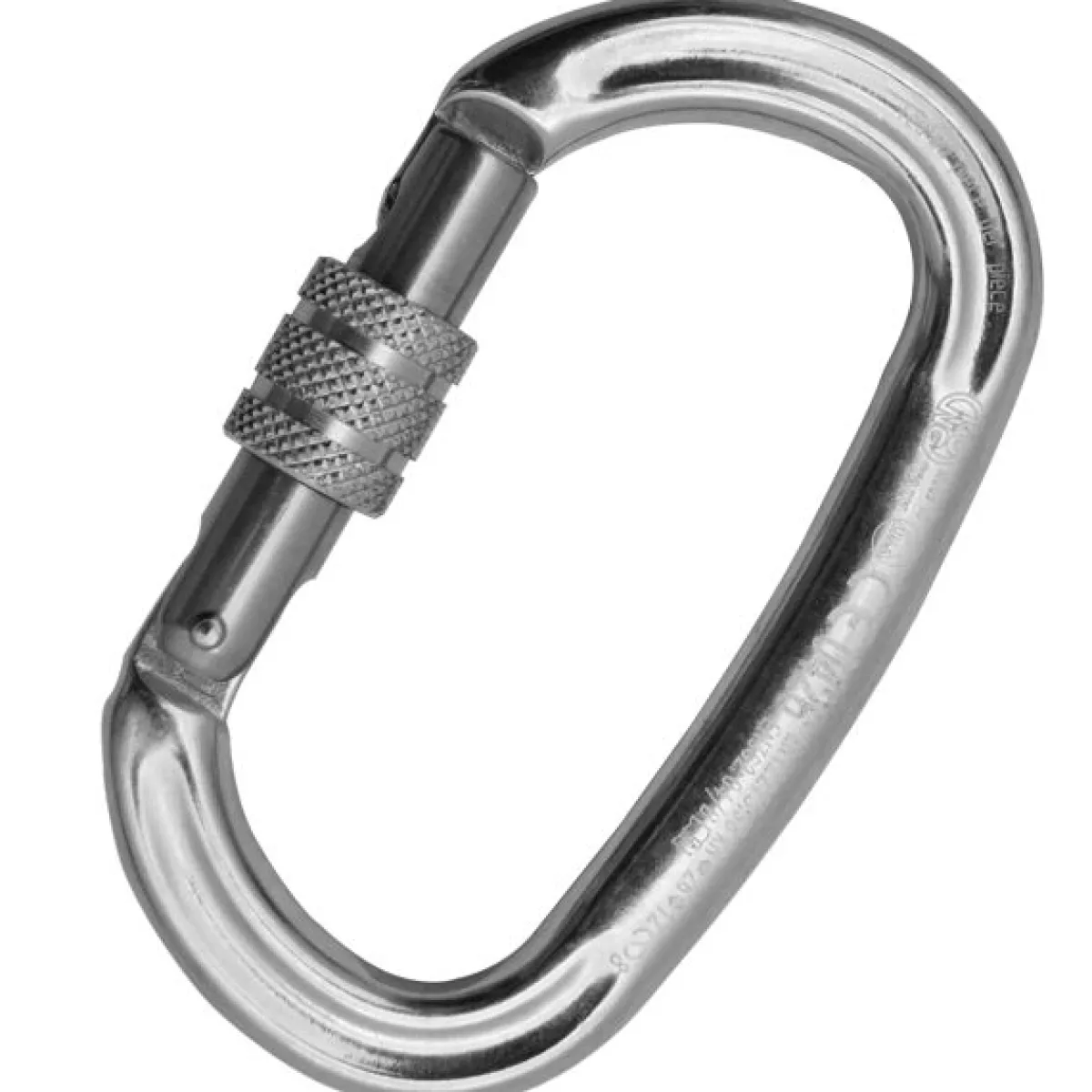 Kong Ovalone Alu screw-lock climbing carabiner Red Clearance