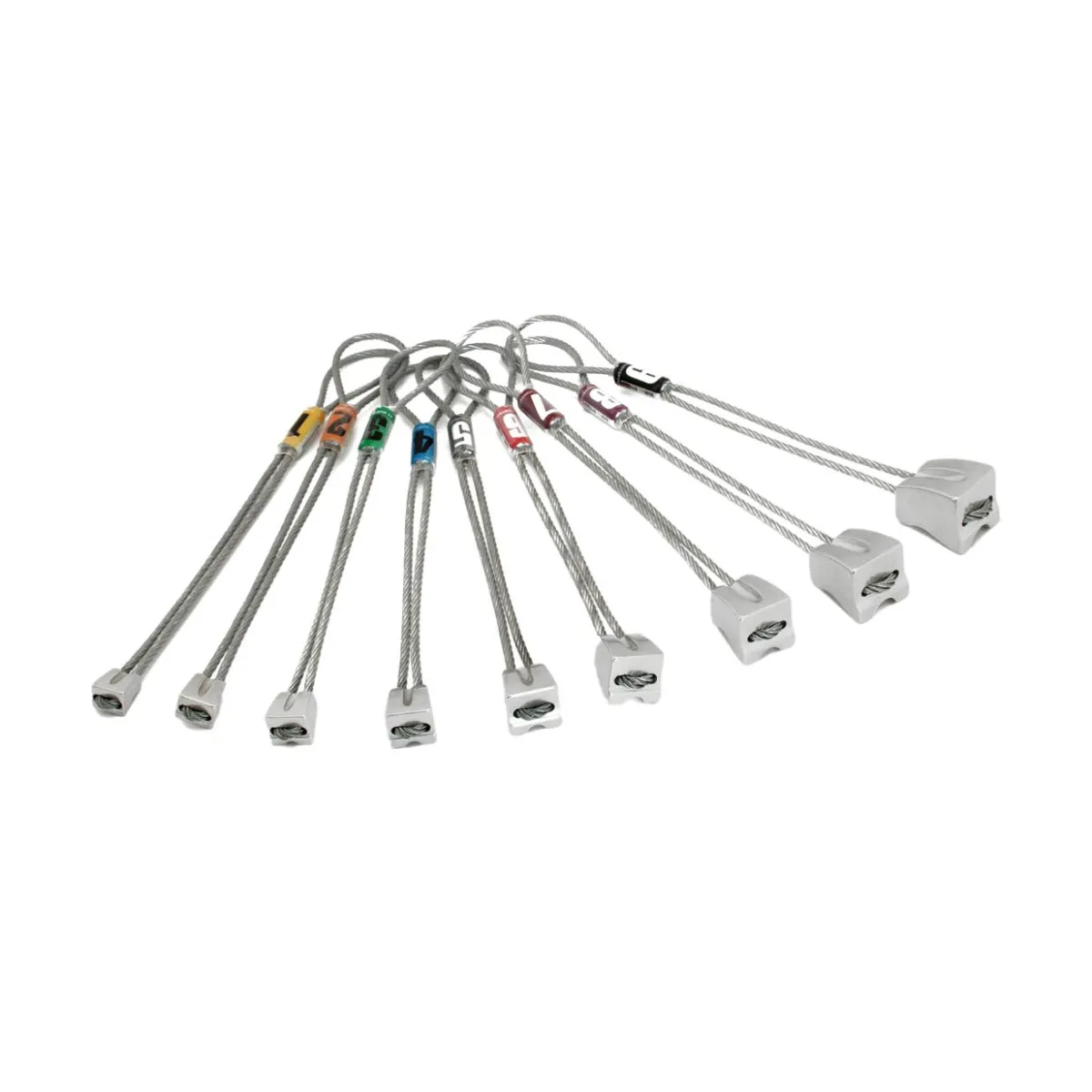 Kouba Alu sizes 1 to 9 stoppers climbing nuts Cheap