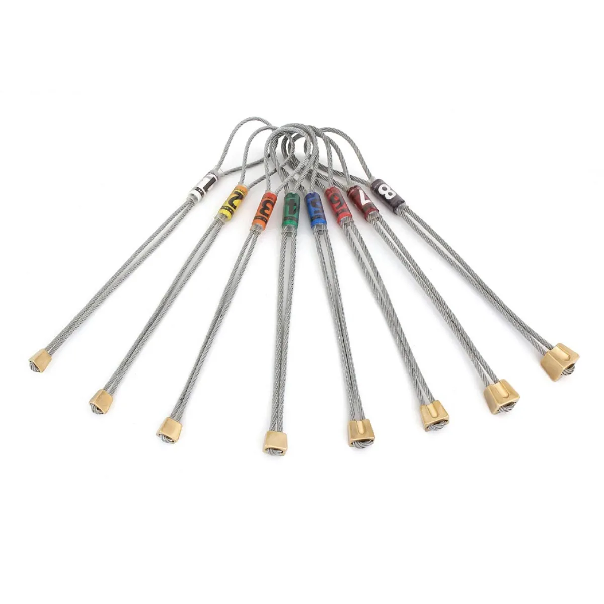 Kouba Mosaz size 1 to 8 stoppers climbing nuts Outlet