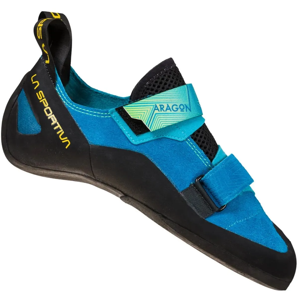 La Sportiva Aragon Neptune/Citrus climbing shoes New