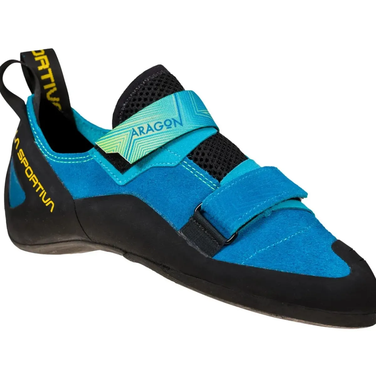 La Sportiva Aragon Neptune/Citrus climbing shoes New