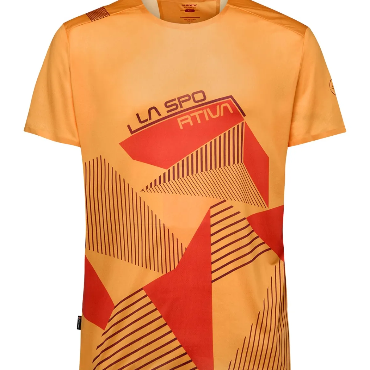 La Sportiva Comp T-Shirt M men's t-shirt Papaya/Cherry Tomato Sale