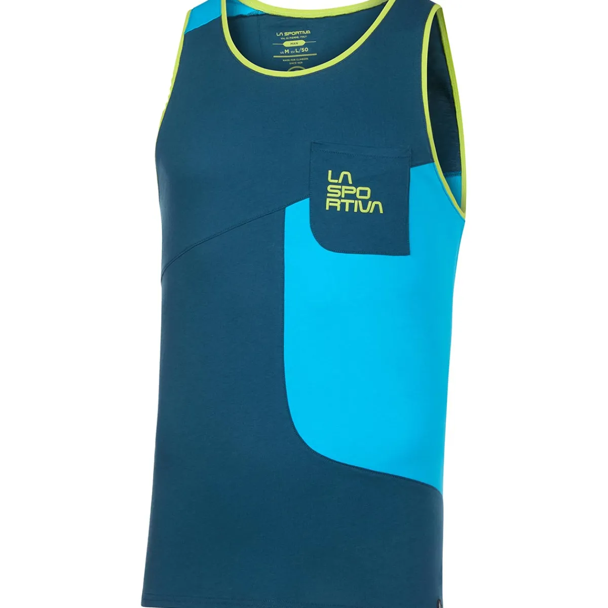 La Sportiva Dude Tank M men's tank Space Blue/Topaz Cheap