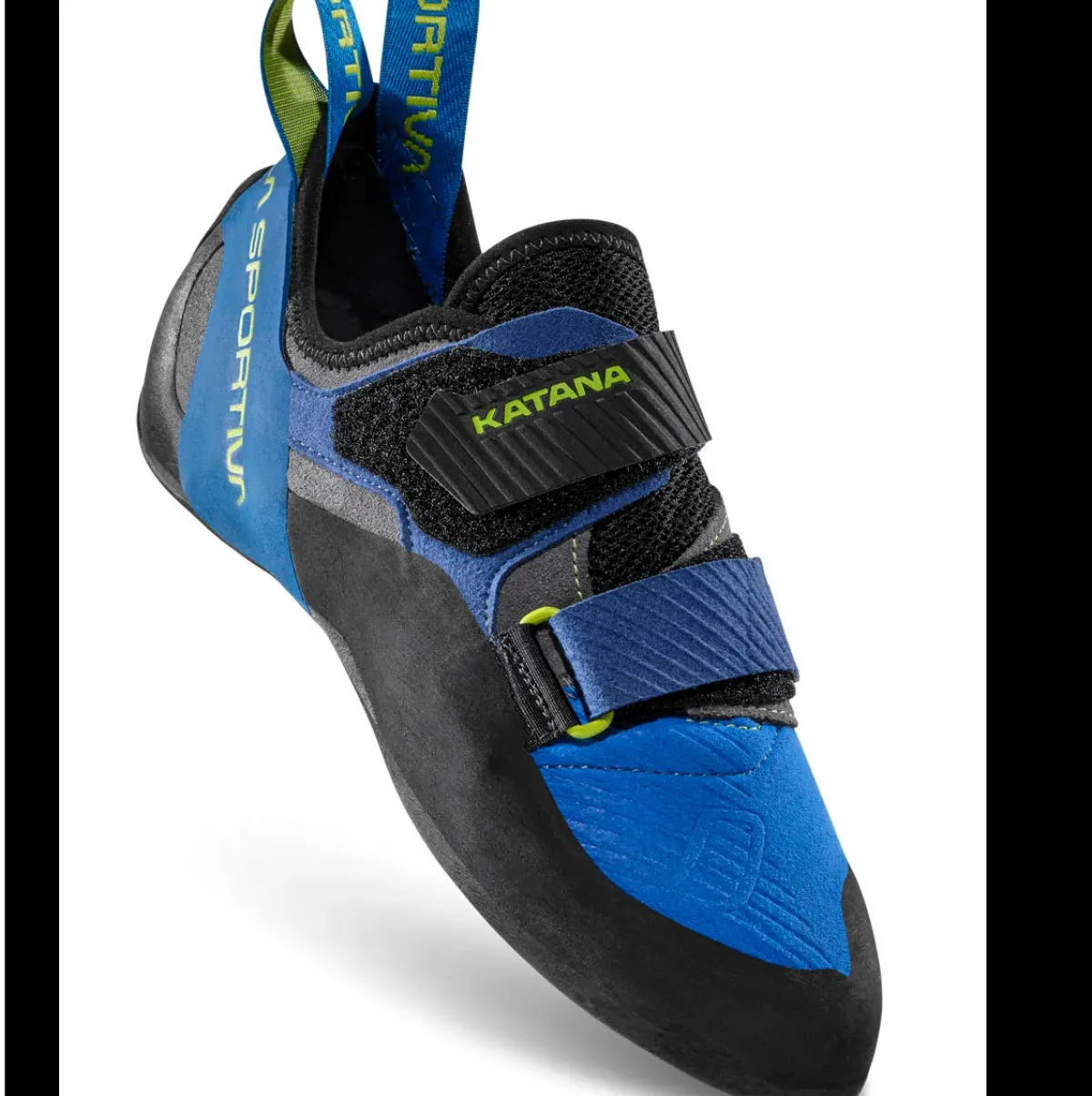 La Sportiva Katana Electric Blue/Lime Punch climbing shoes Hot