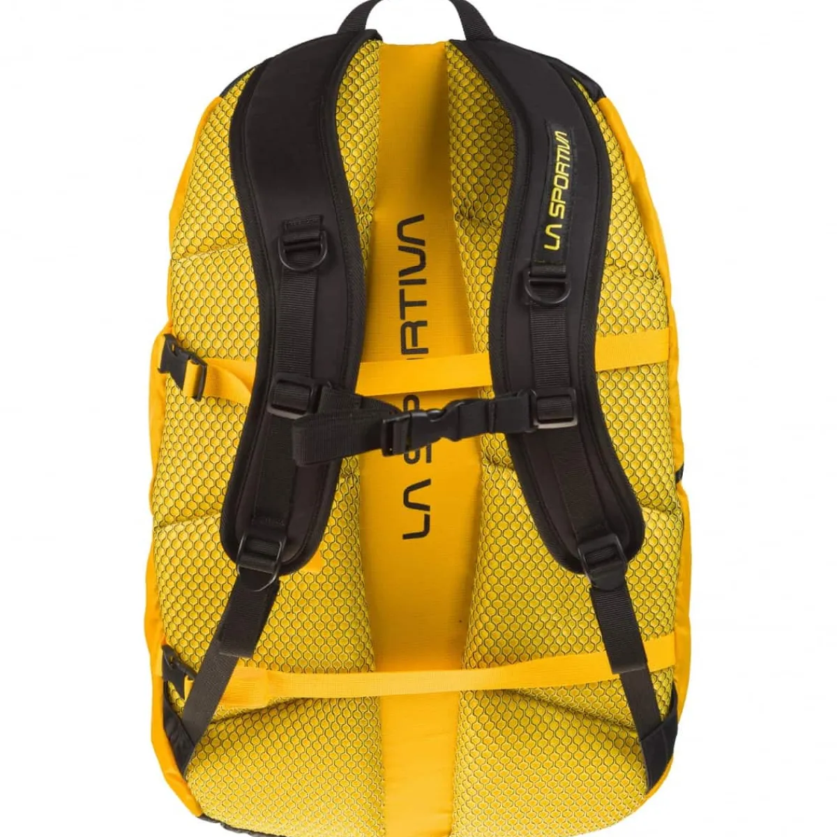La Sportiva Medium Rope Bag climbing rope backpack Black/Yellow Outlet