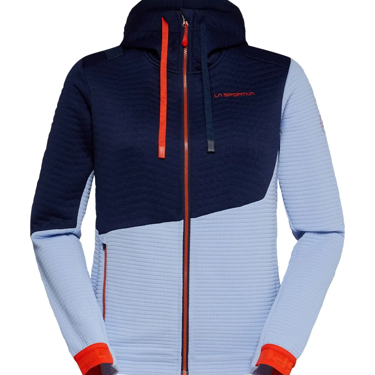 La Sportiva Method Hoody Women's technical polar fleece Carbon/Cherry Tomato Clearance