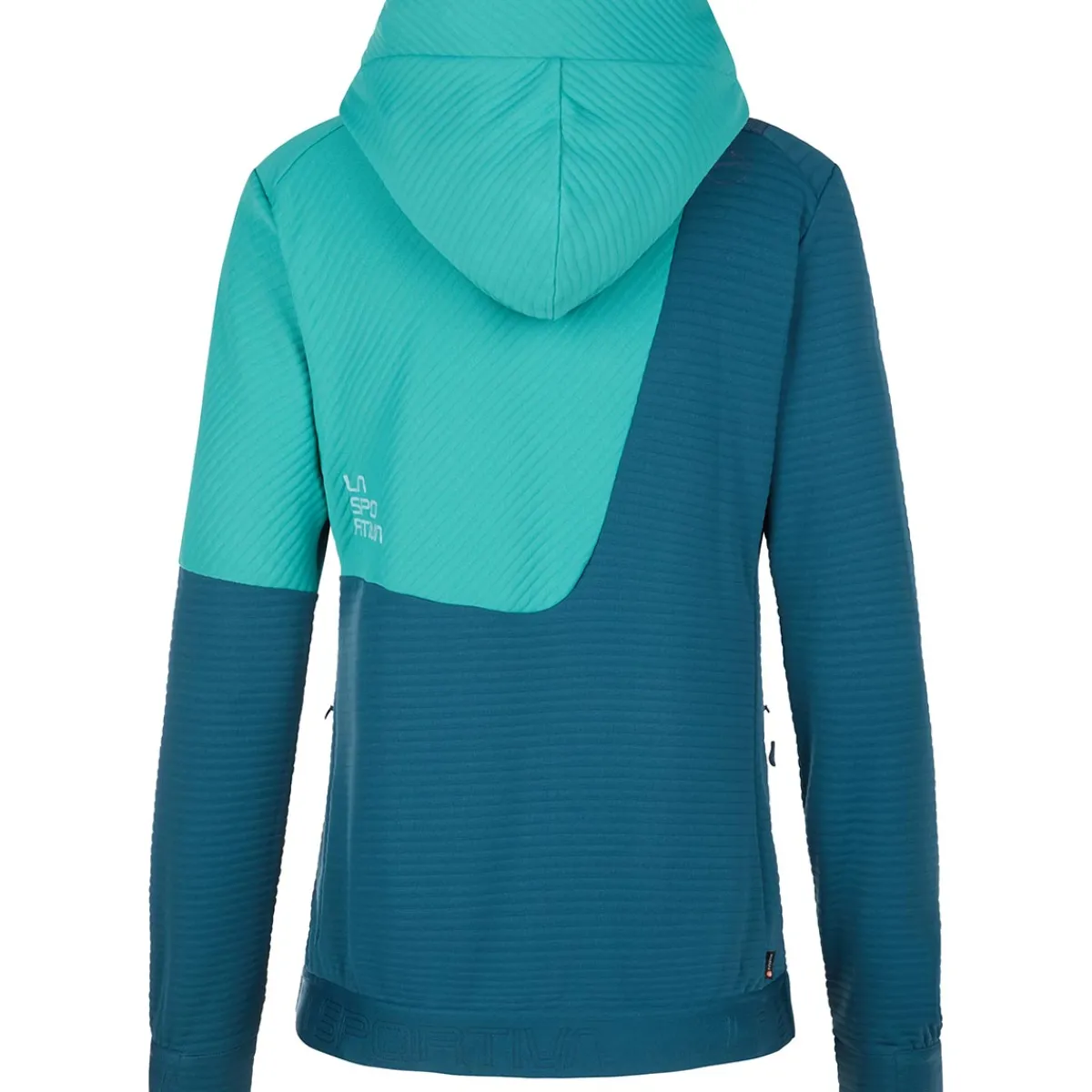 La Sportiva Mood Hoody W women's technical polar fleece Storm Blue/Lagoon Best Sale