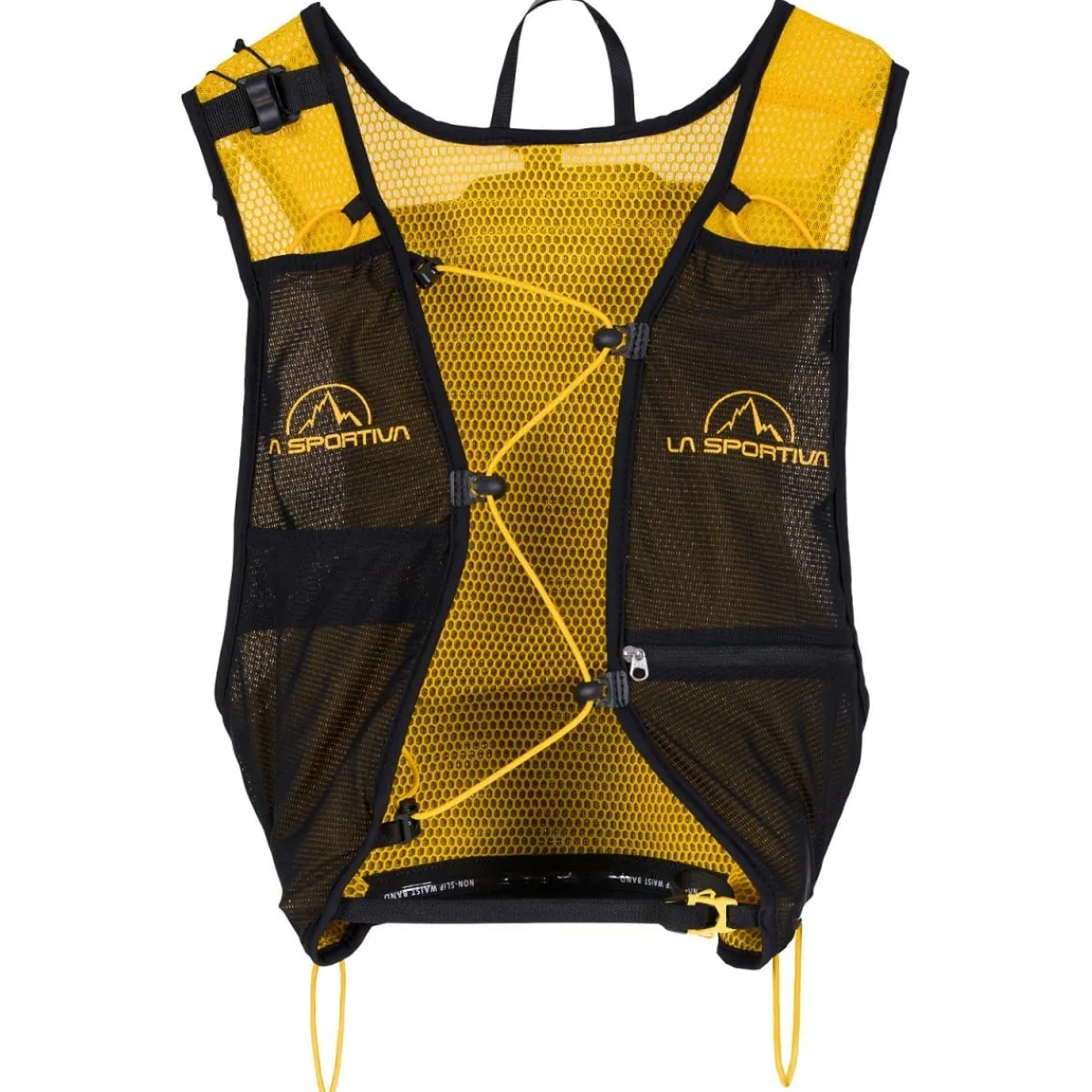 La Sportiva Racer Vest 5 trail running backpack Black/Yellow Outlet