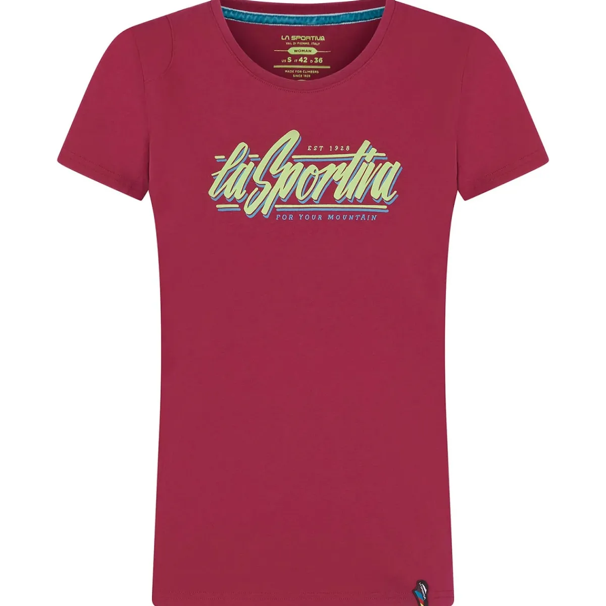La Sportiva Retro T-Shirt W women's t-shirt Blush Flash Sale