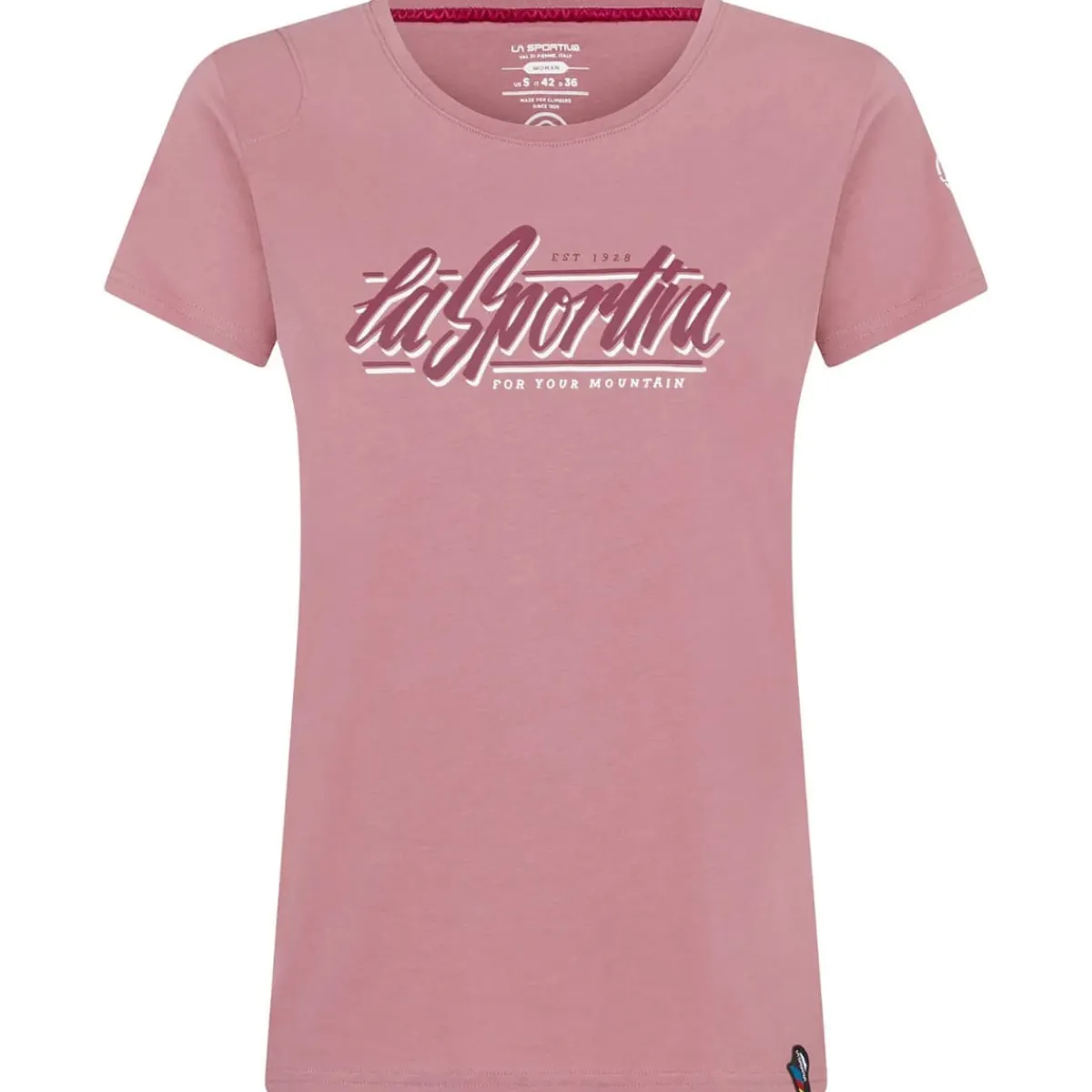 La Sportiva Retro T-Shirt W women's t-shirt Blush Flash Sale