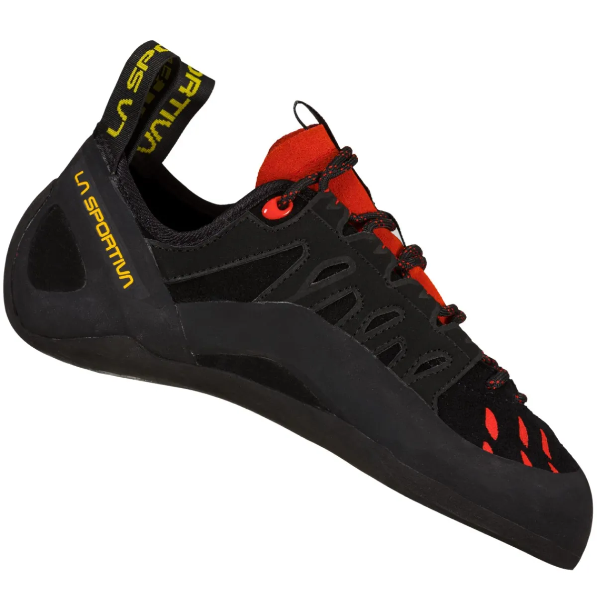 La Sportiva Tarantulace Black / Poppy climbing shoes Flash Sale