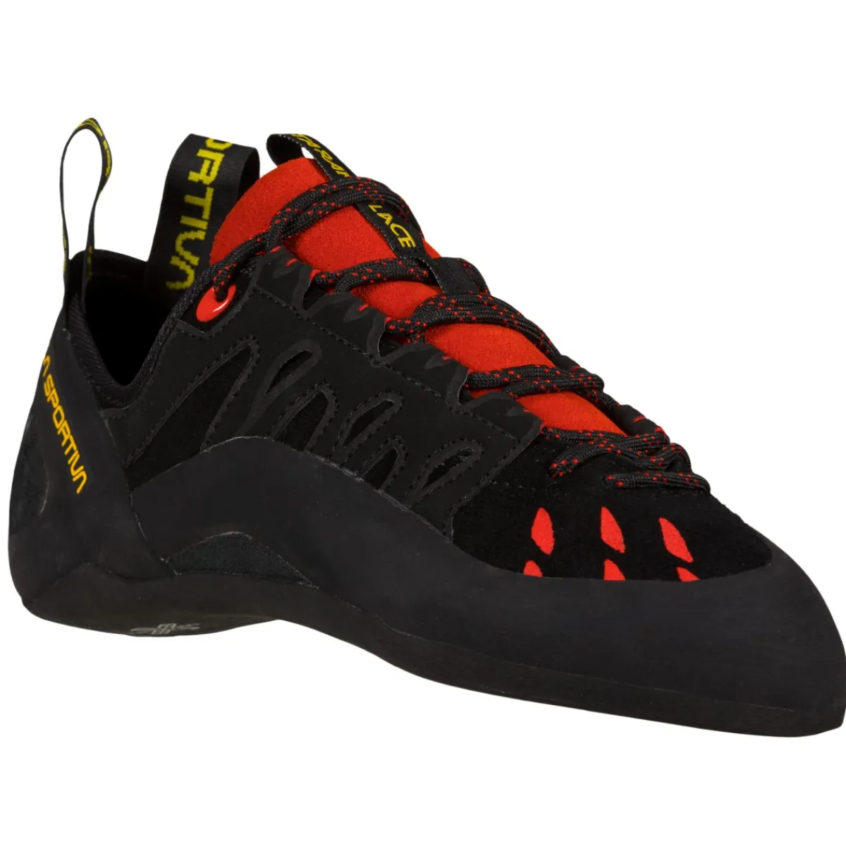 La Sportiva Tarantulace Black / Poppy climbing shoes Flash Sale