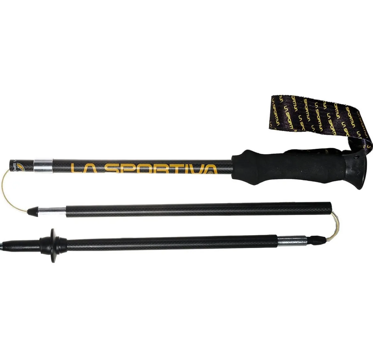 La Sportiva Trail Speed Carbon Poles pair of trail running poles Black Flash Sale