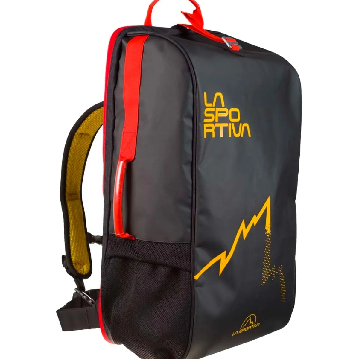 La Sportiva Travel Bag 45 l climbing crag backback Black/Yellow Fashion