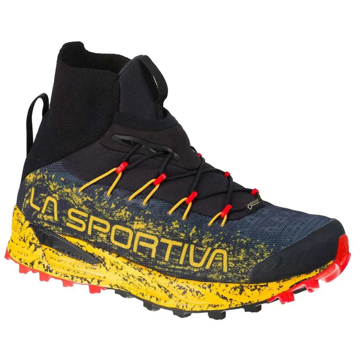 La Sportiva Uragano Gtx Black/Yellow trail running shoes Cheap