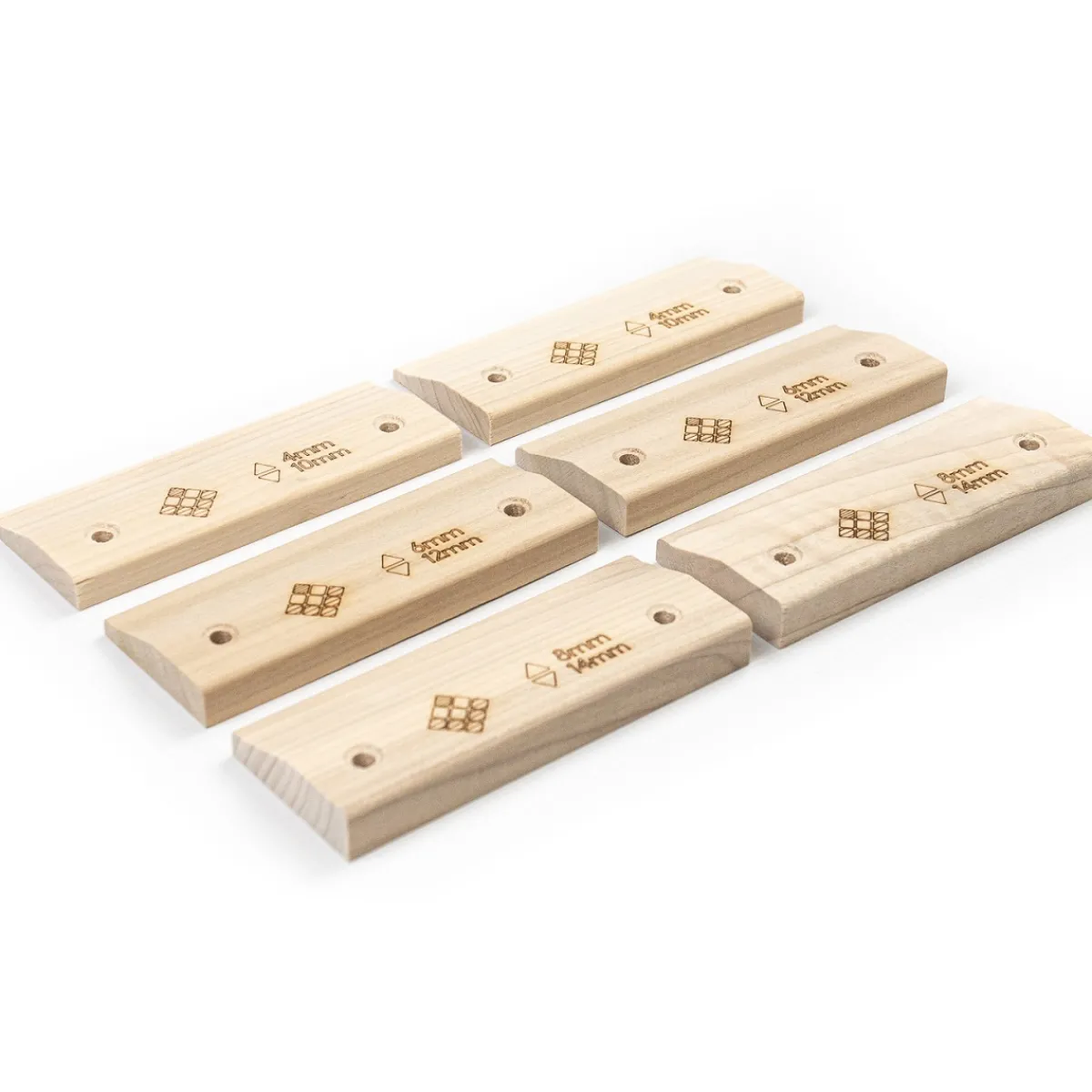 Lattice Training Micros Holds 6 climbing micro crimps Store