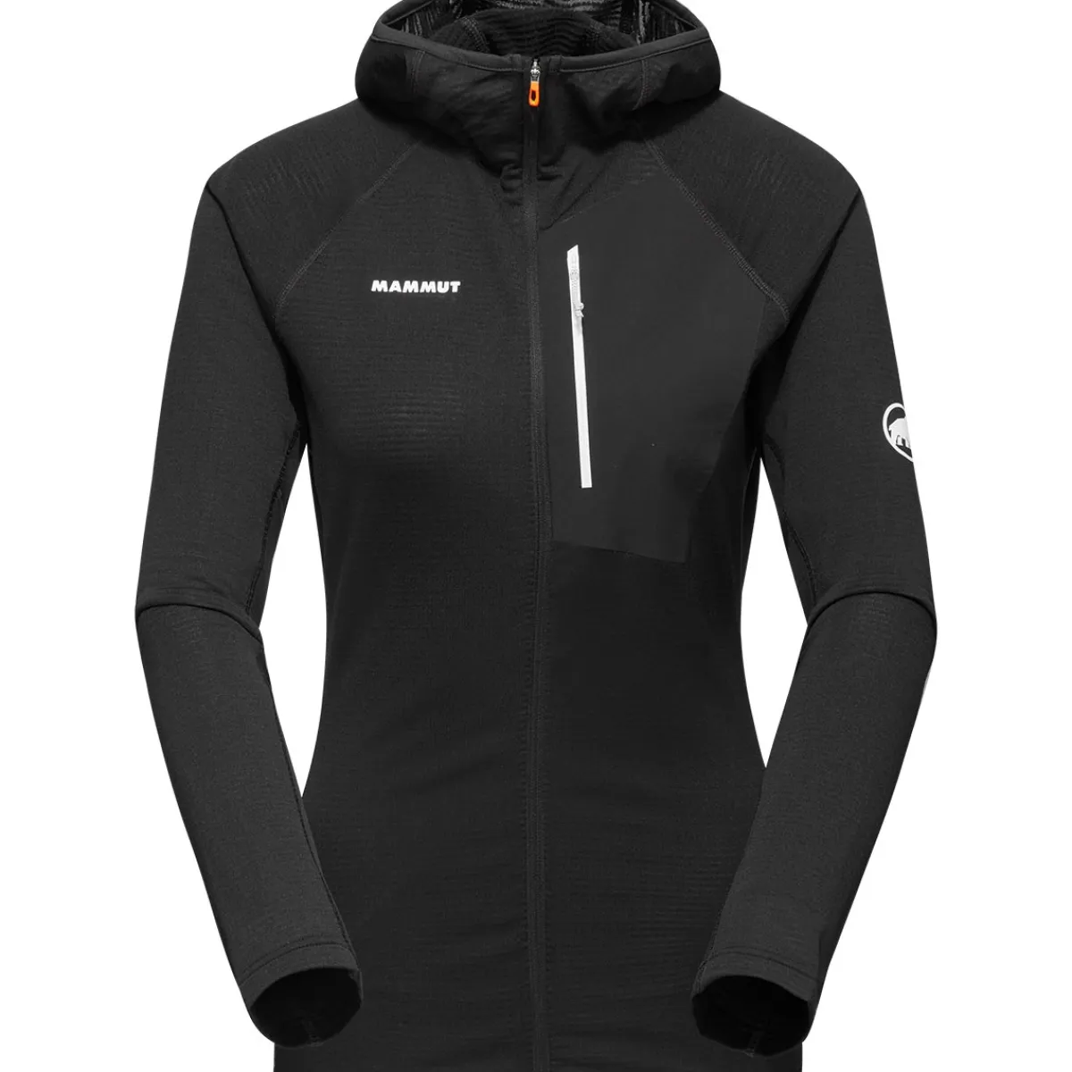 Mammut Aenergy Light ML Hooded Jacket Women women's technical polar fleece Black Fashion