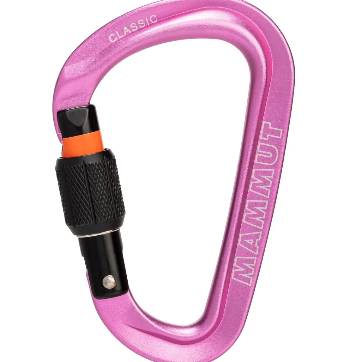Mammut Classic HMS Screwgate screw-lock climbing carabiner Blue Flash Sale