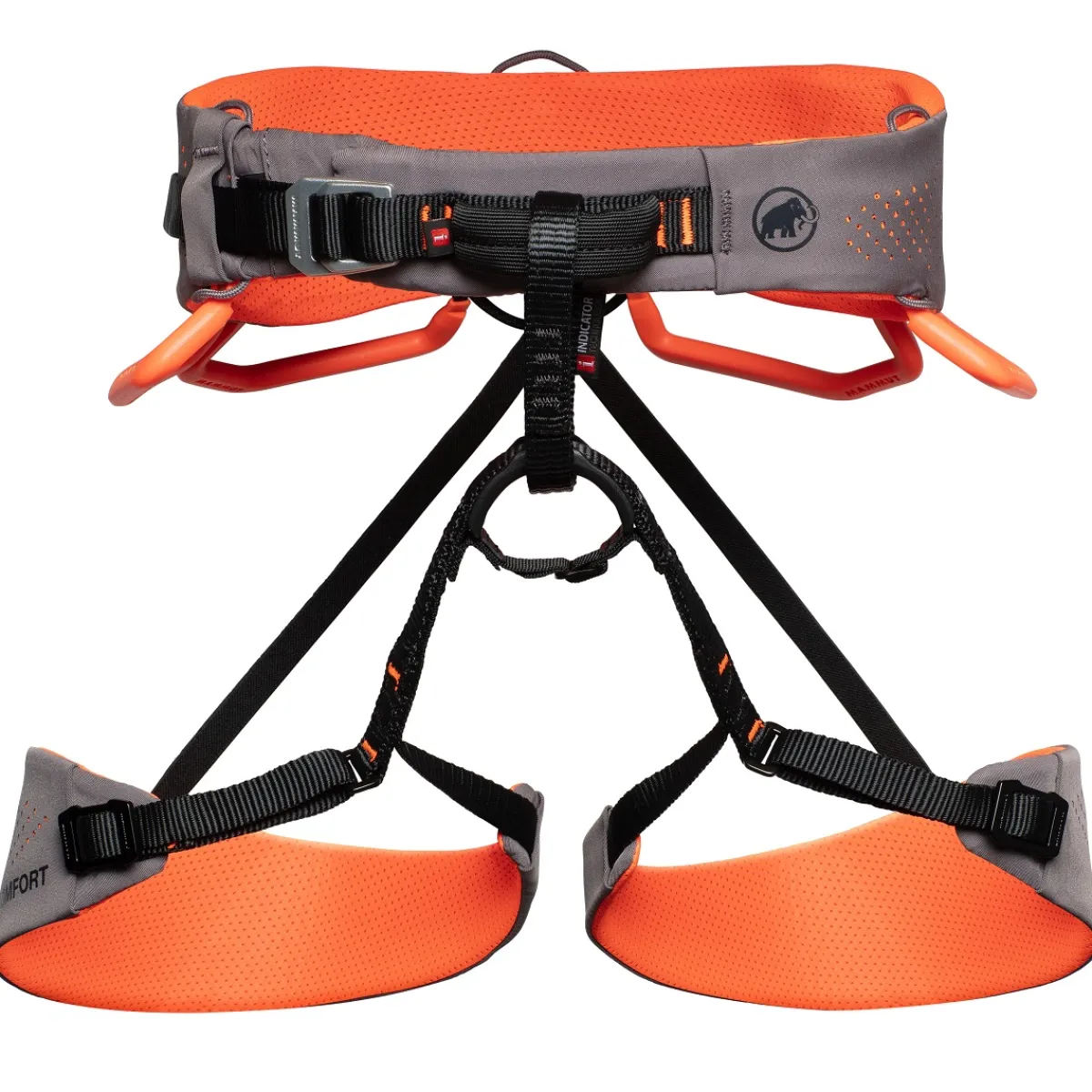 Mammut Comfort Fast Adjust Women's climbing harness Shark/Safety Orange Shop
