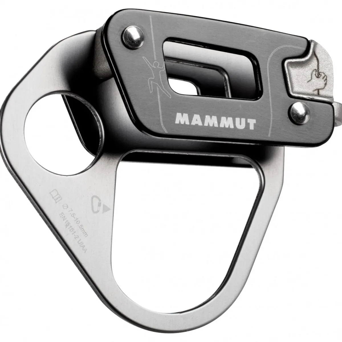 Mammut Nordwand Alpine Belay device Black Cheap