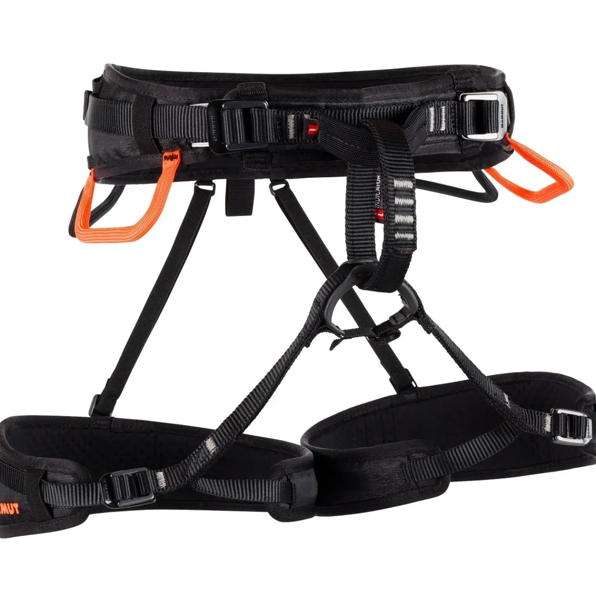 Mammut Ophir 4 Slide climbing harness Black/Safety Orange Best