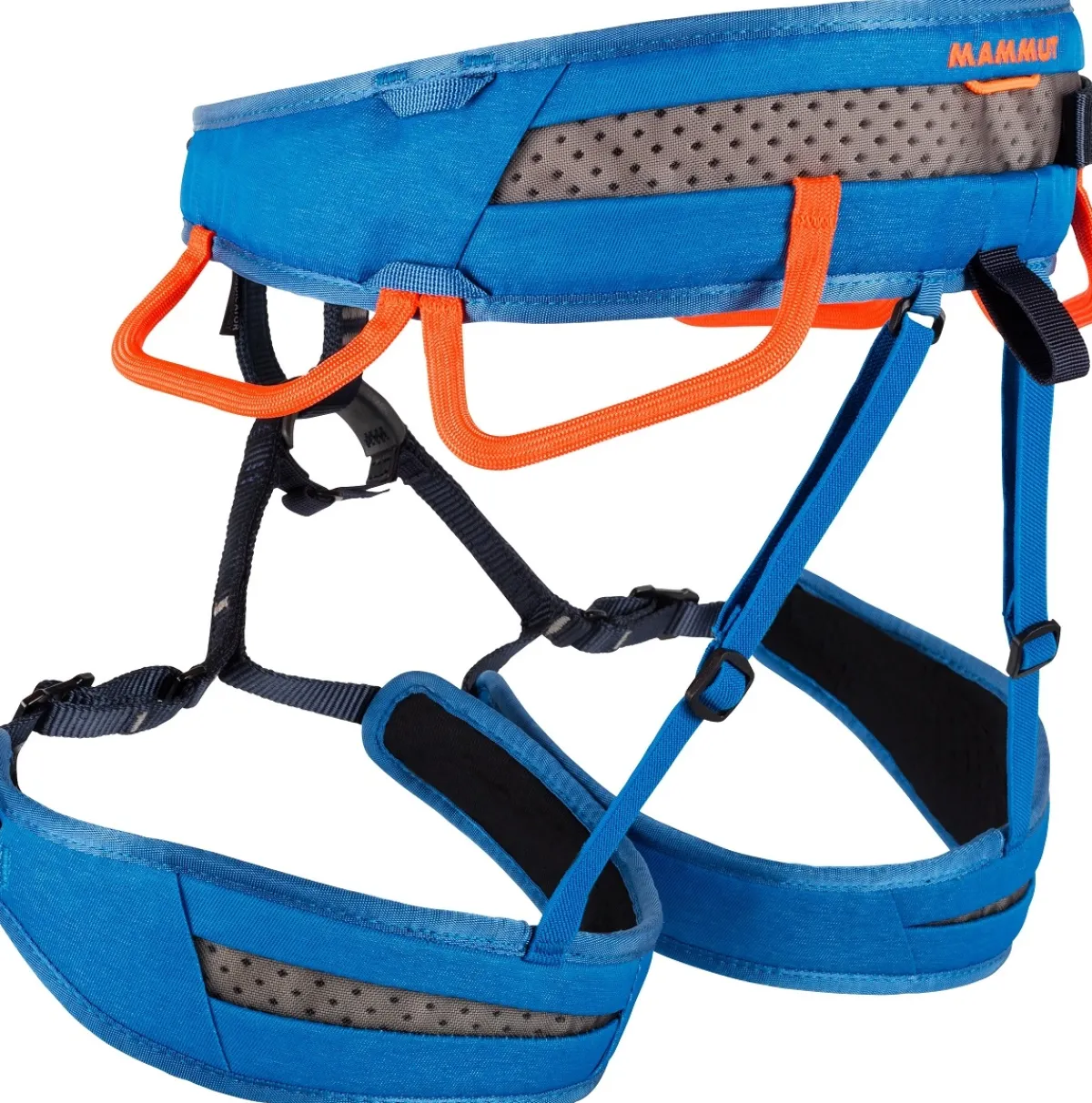 Mammut Ophir Fast Adjust climbing harness Dark Gentian/Safety Orange Online