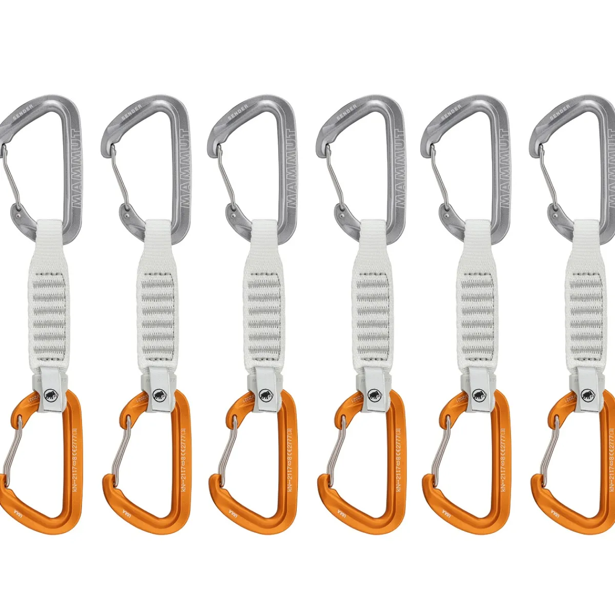 Mammut Sender Wire 6-pack climbing quickdraws Cheap