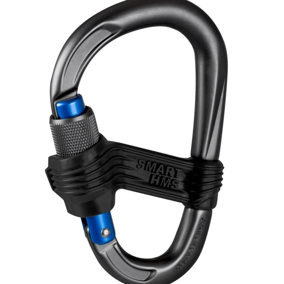 Mammut Smart HMS screw-lock climbing carabiner Grey Outlet
