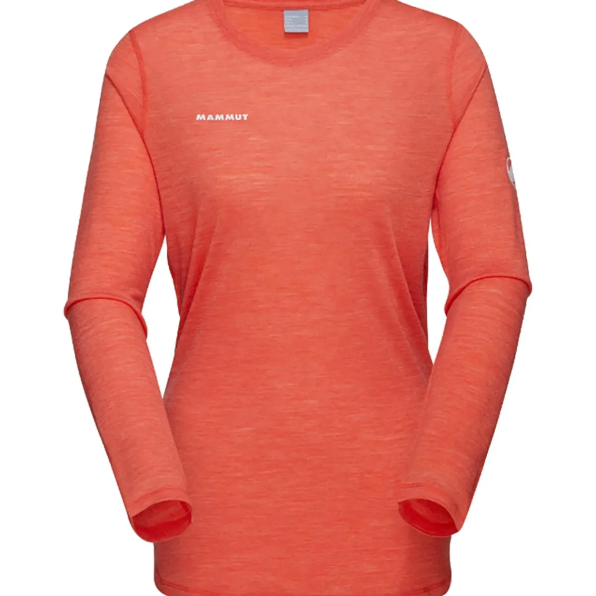 Mammut Tree Wool FL Longsleeve W women's longsleeve Peach Melange Best Sale