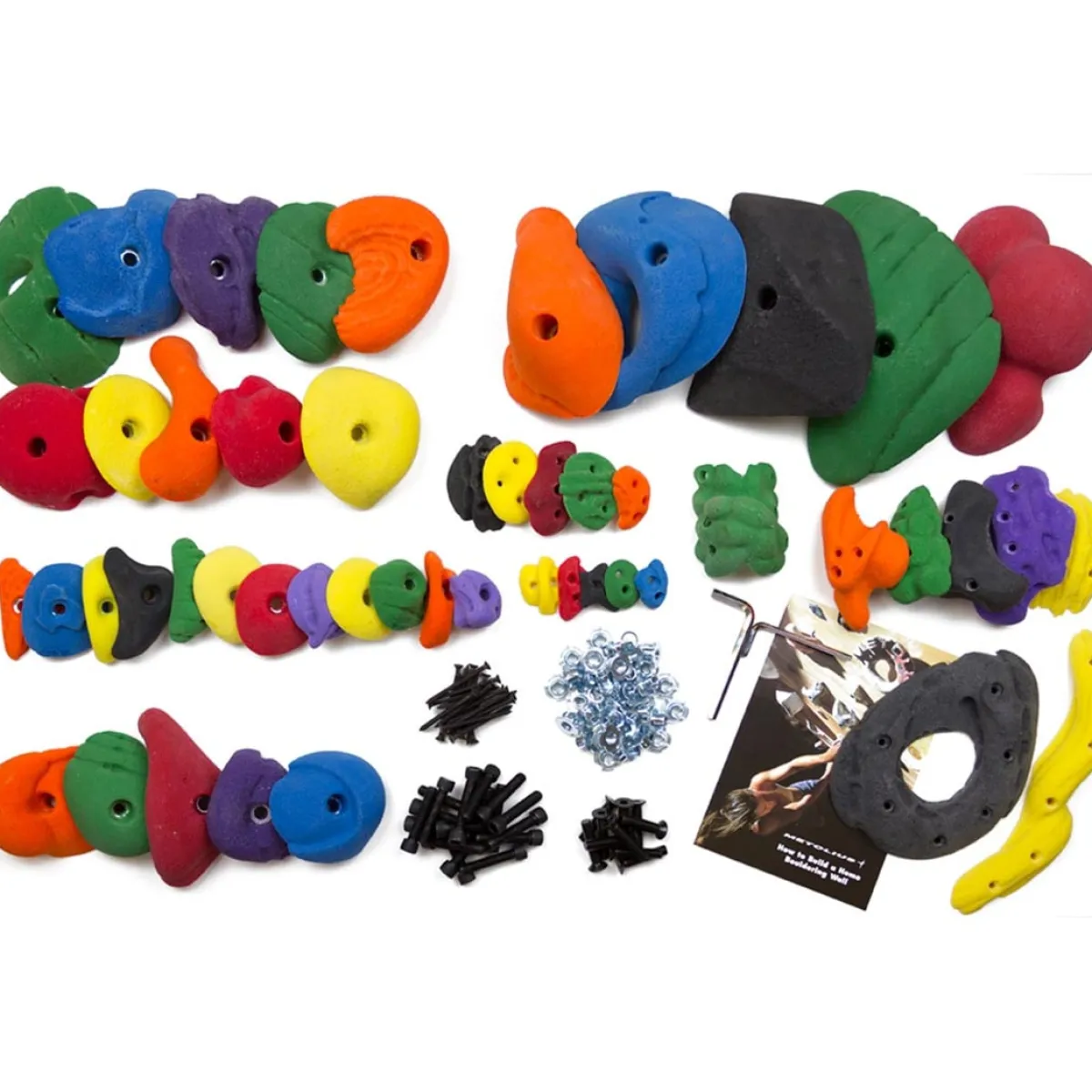 Metolius Mega Pack set 50 climbing holds New