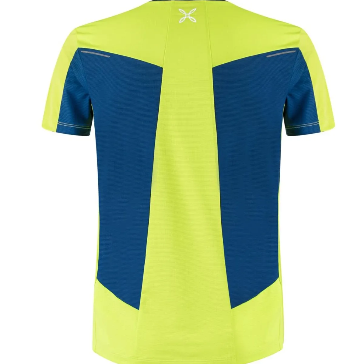 Montura Angel Fire T-Shirt Men's Deep Blue/Verde Lime New