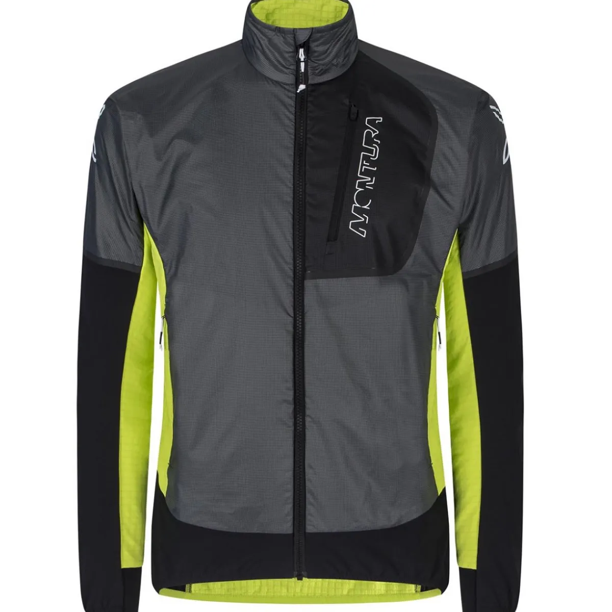 Montura Insight Hybrid Jacket men's softshell jacket Piombo/Verde Lime Store