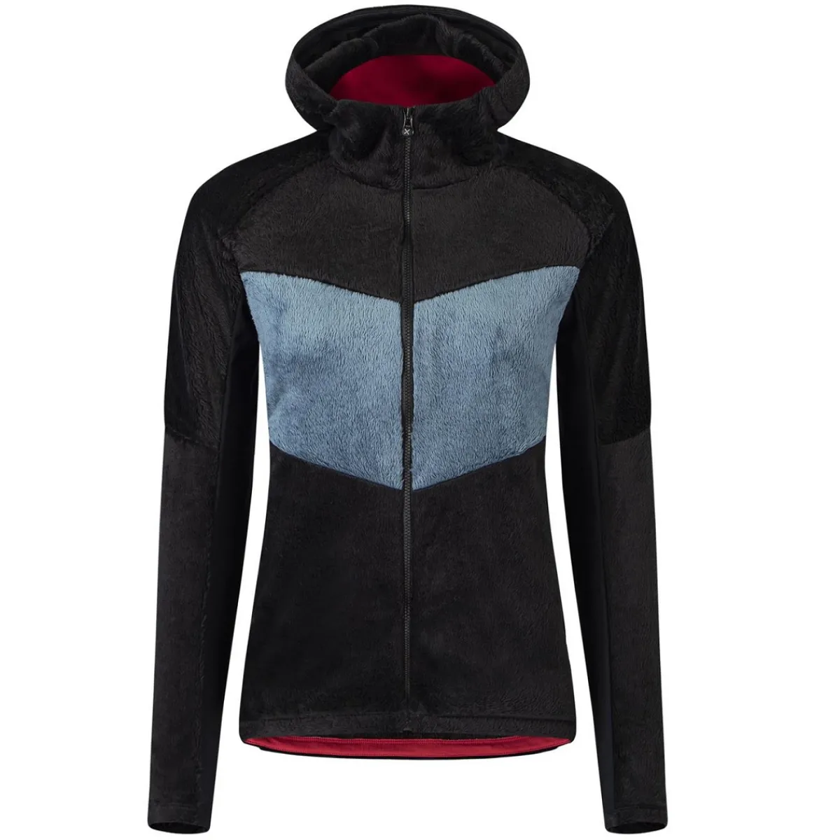 Montura Polar Trilogy Jacket Woman Women's technical polar fleece Nero/Blu Cenere New