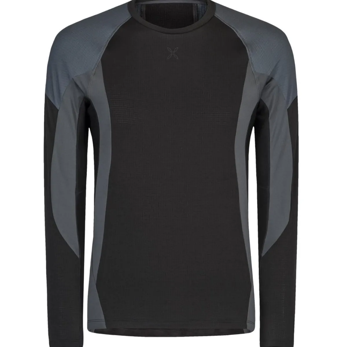 Montura Run Fly Maglia men's long-sleeved thermal t-shirt Nero/Piombo Discount