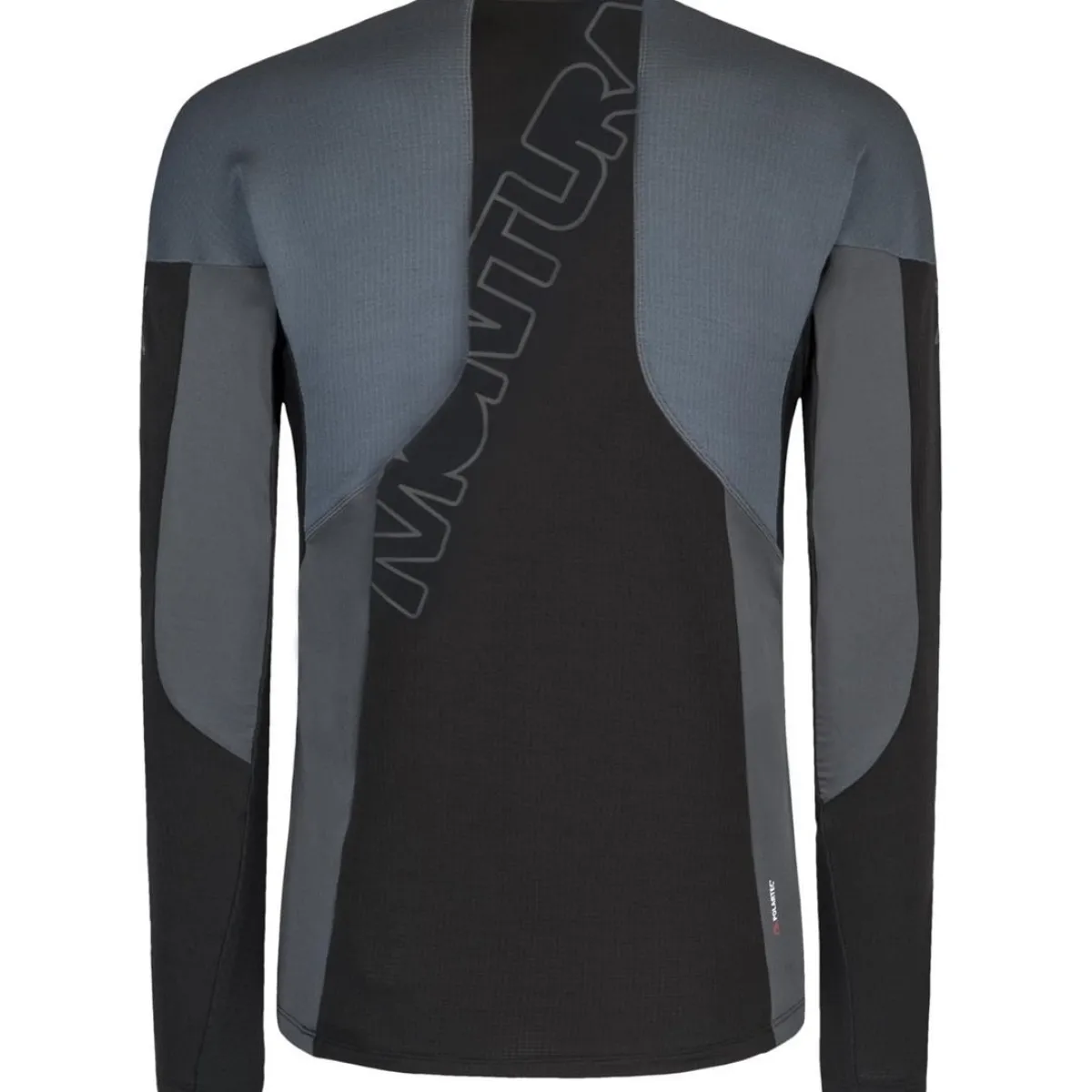 Montura Run Fly Maglia men's long-sleeved thermal t-shirt Nero/Piombo Discount