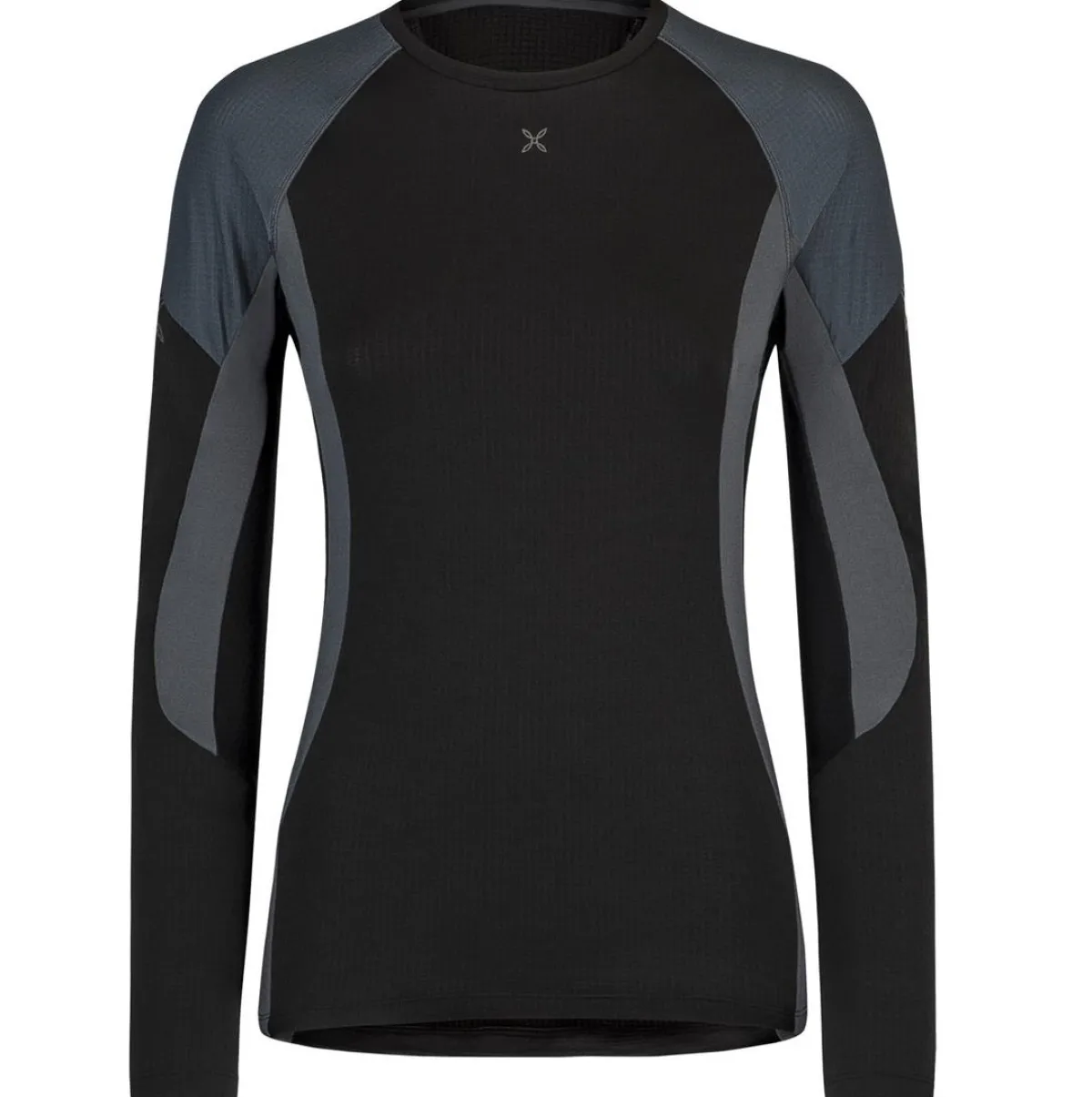 Montura Run Fly Maglia women's thermal long-sleeved t-shirt Nero/Piombo Best