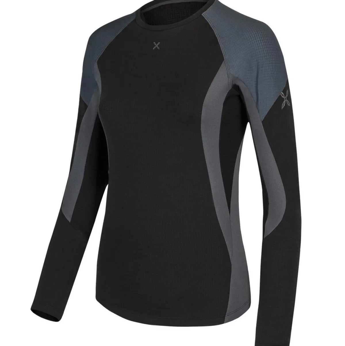 Montura Run Fly Maglia women's thermal long-sleeved t-shirt Nero/Piombo Best
