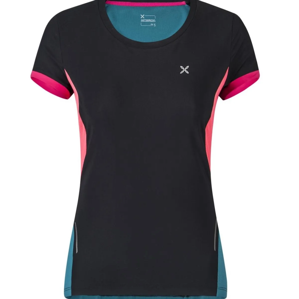 Montura Run Mix T-Shirt Woman Nero/Baltic Best Sale