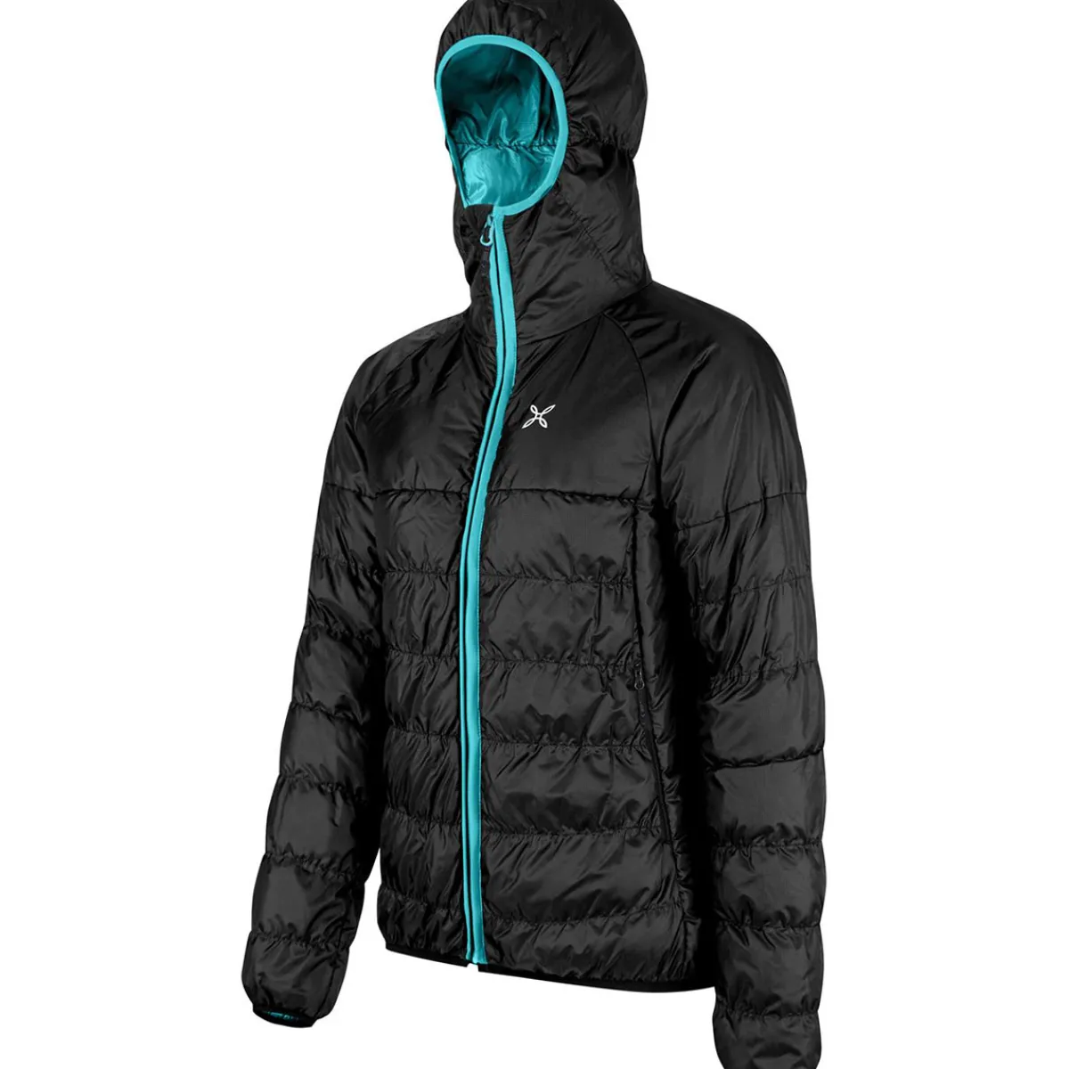 Montura Skill Duvet Woman Women's Down Jacket Nero/Care Blue Sale