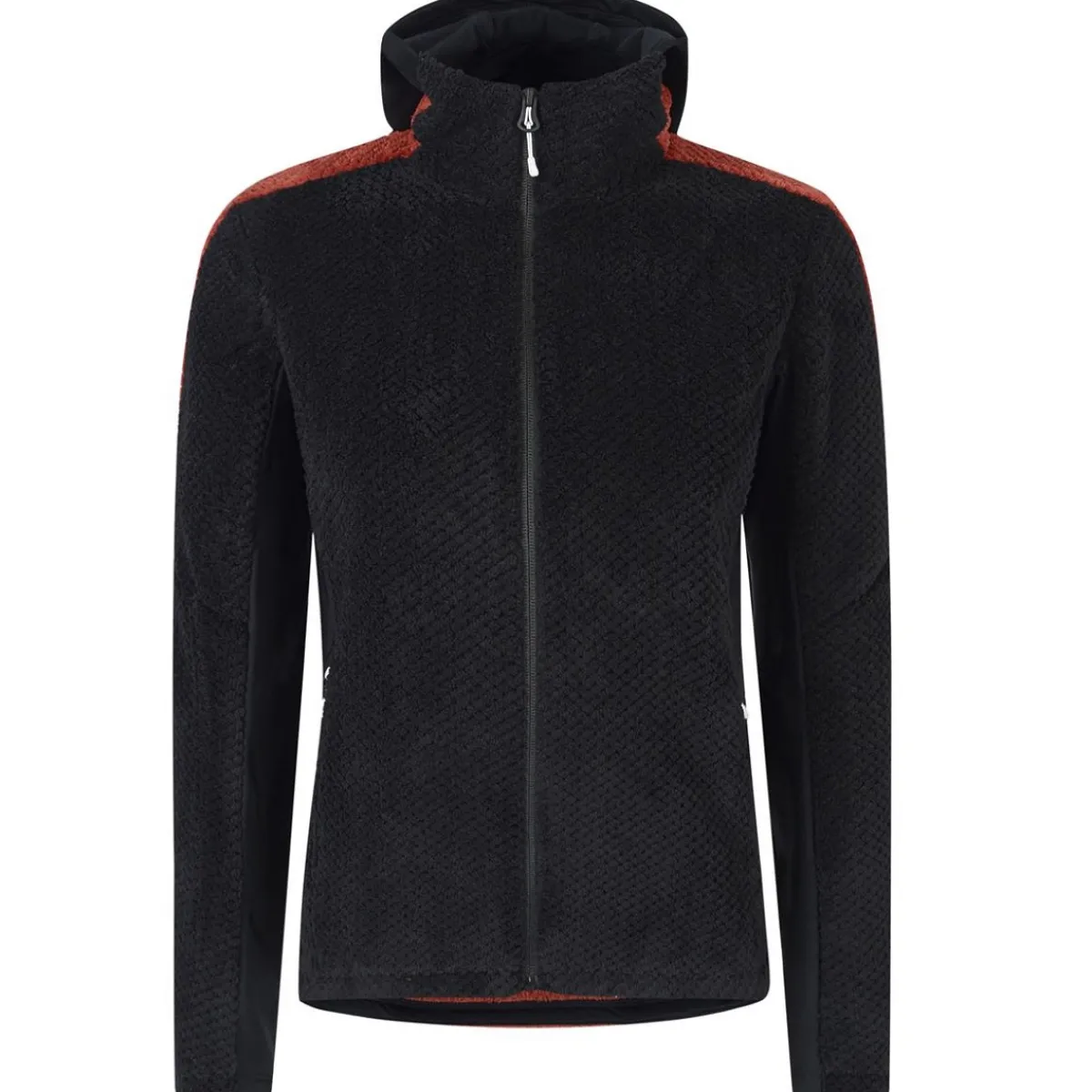 Montura Soft Shape Jacket Woman technical polar fleece Nero/Tobacco Store