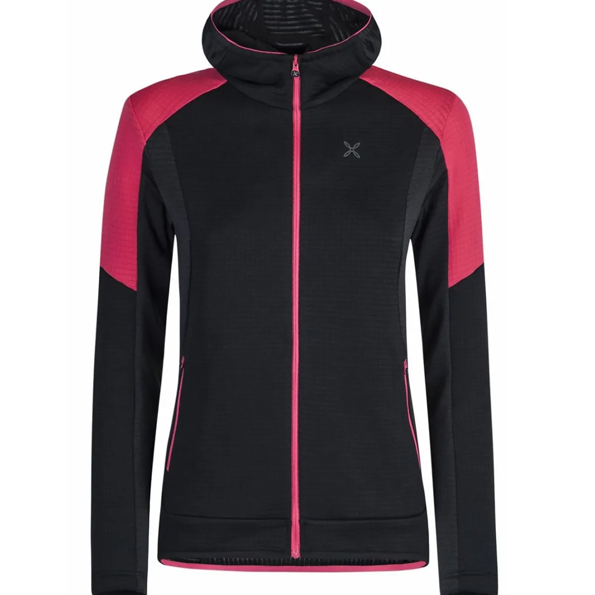 Montura Stretch Color Hoody Jacket Woman technical fleece Baltic/Ice Blue New